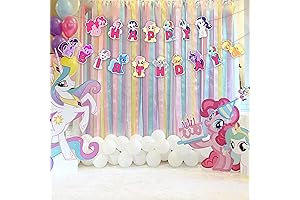 Seyal My Little Pony Happy Birthday Banner