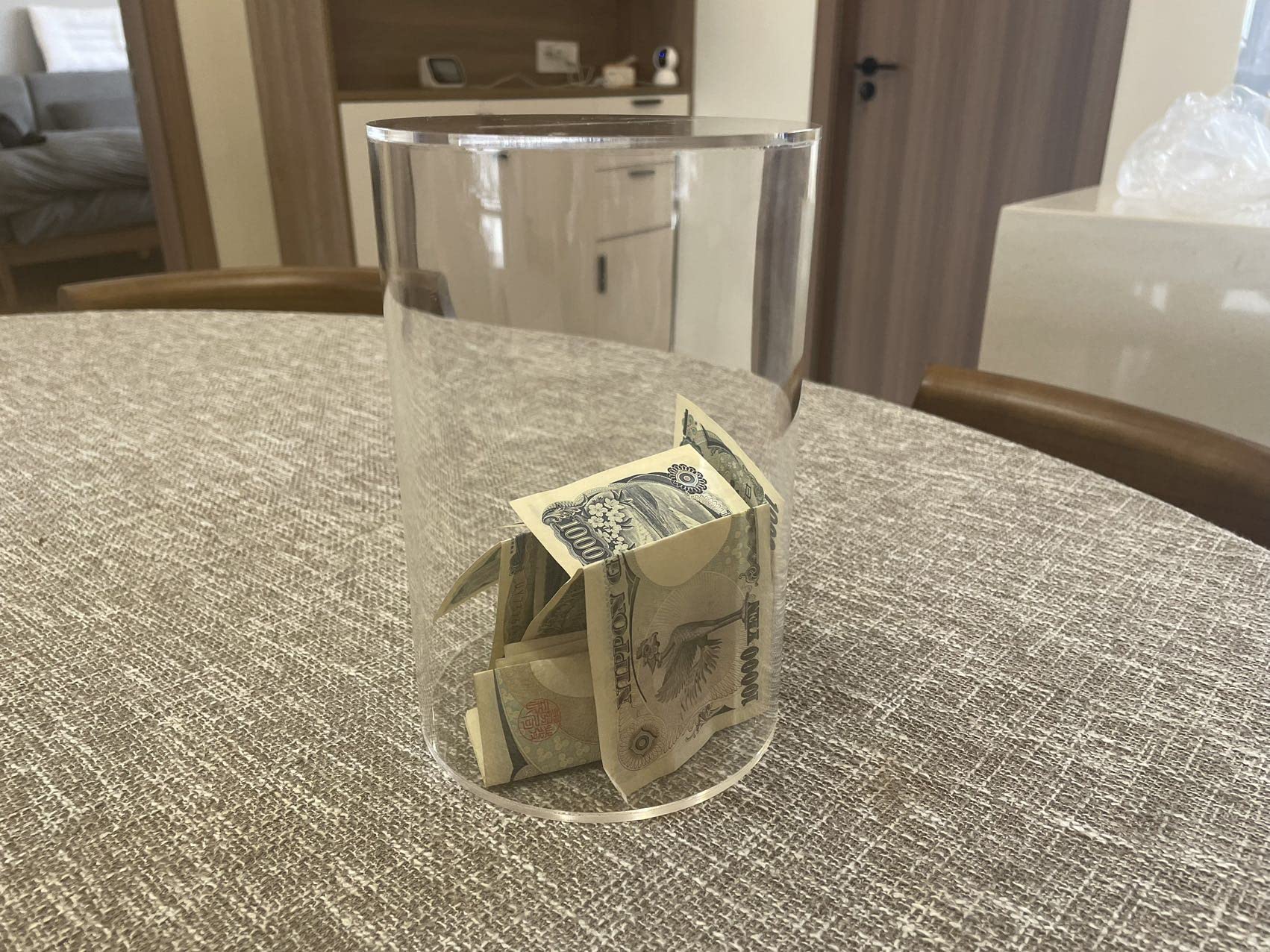 Amazon.co.jp: イーウーサプライ 20cm 大きな 本気で貯める 大人 の