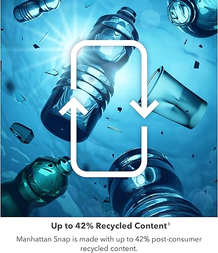 Miniatura 9 de ZAGG Manhattan Snap - Funda para iPhone 15, silicona de alta calidad, material de grafeno duradero, superficie lisa con un cómodo agarre ondulado,