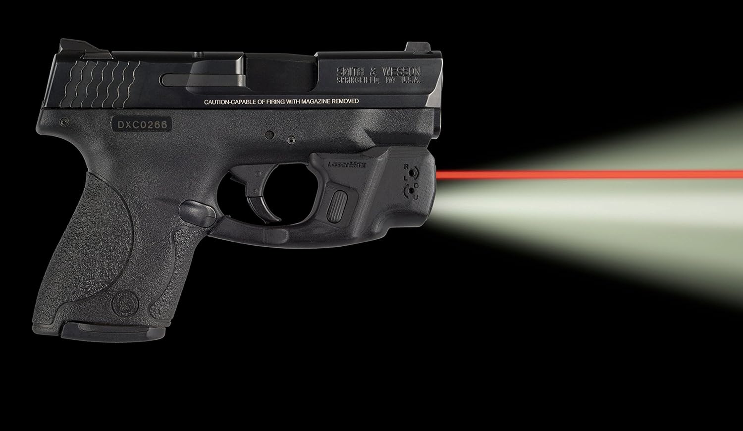 LaserMaxLaserMax Centerfire® Light/Laser (Red) CF-Shield-C-R with GripSense for Use On Smith & Wesson Shield 9mm/40
