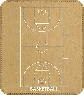 [プロモ] 革製 マウスパッド コート柄 全5種 [バレー/テニス/サッカー/野球/バスケ]