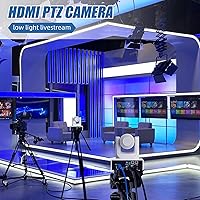 Vista 34 de SMTAV PTZ Camera,30X NDI PTZ Camera with AI Tracking and HDMI/SDI/USB3.0/IP Streaming Outputs for Church,Conference,Events,Teaching
