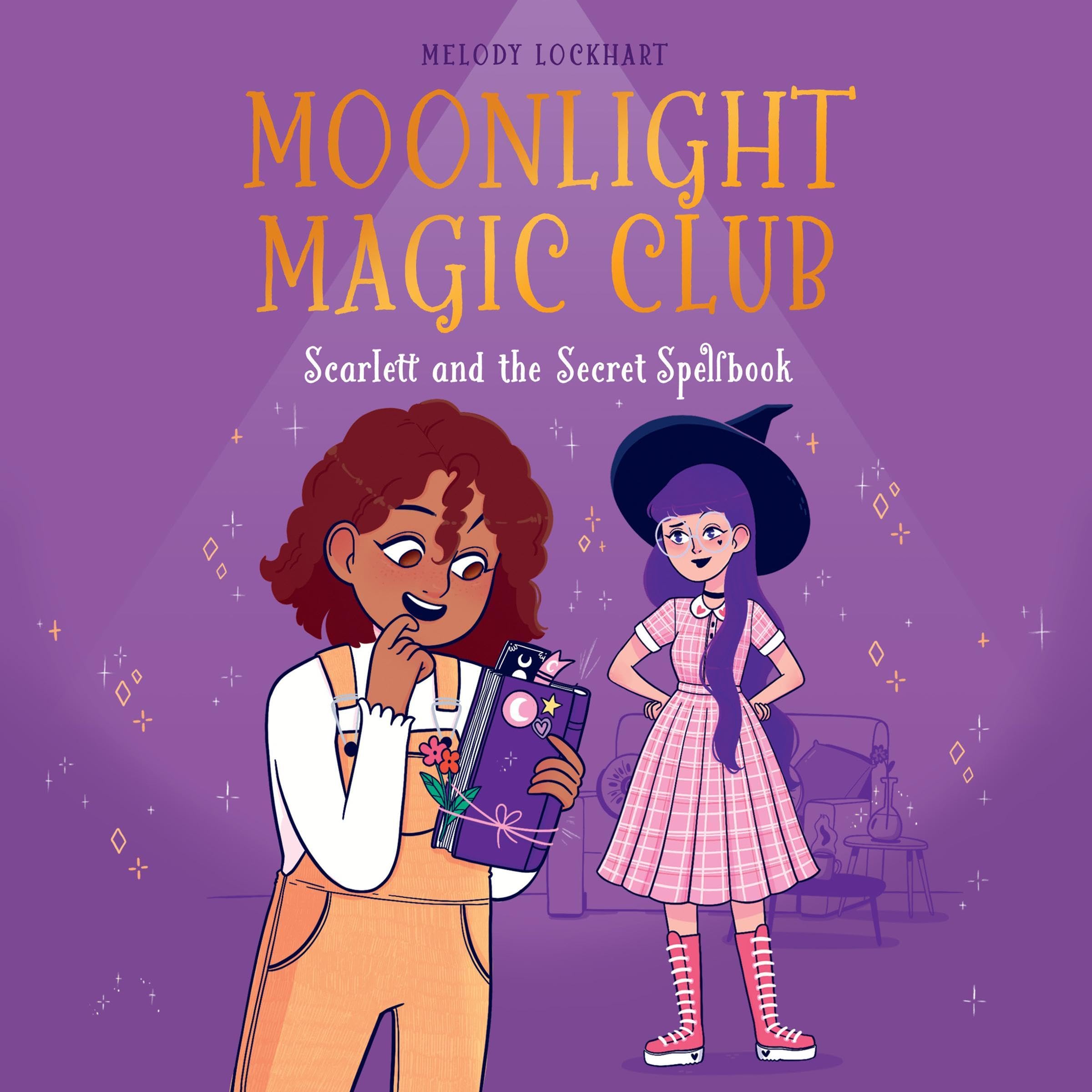 Cover art for Scarlett and the Secret Spellbook