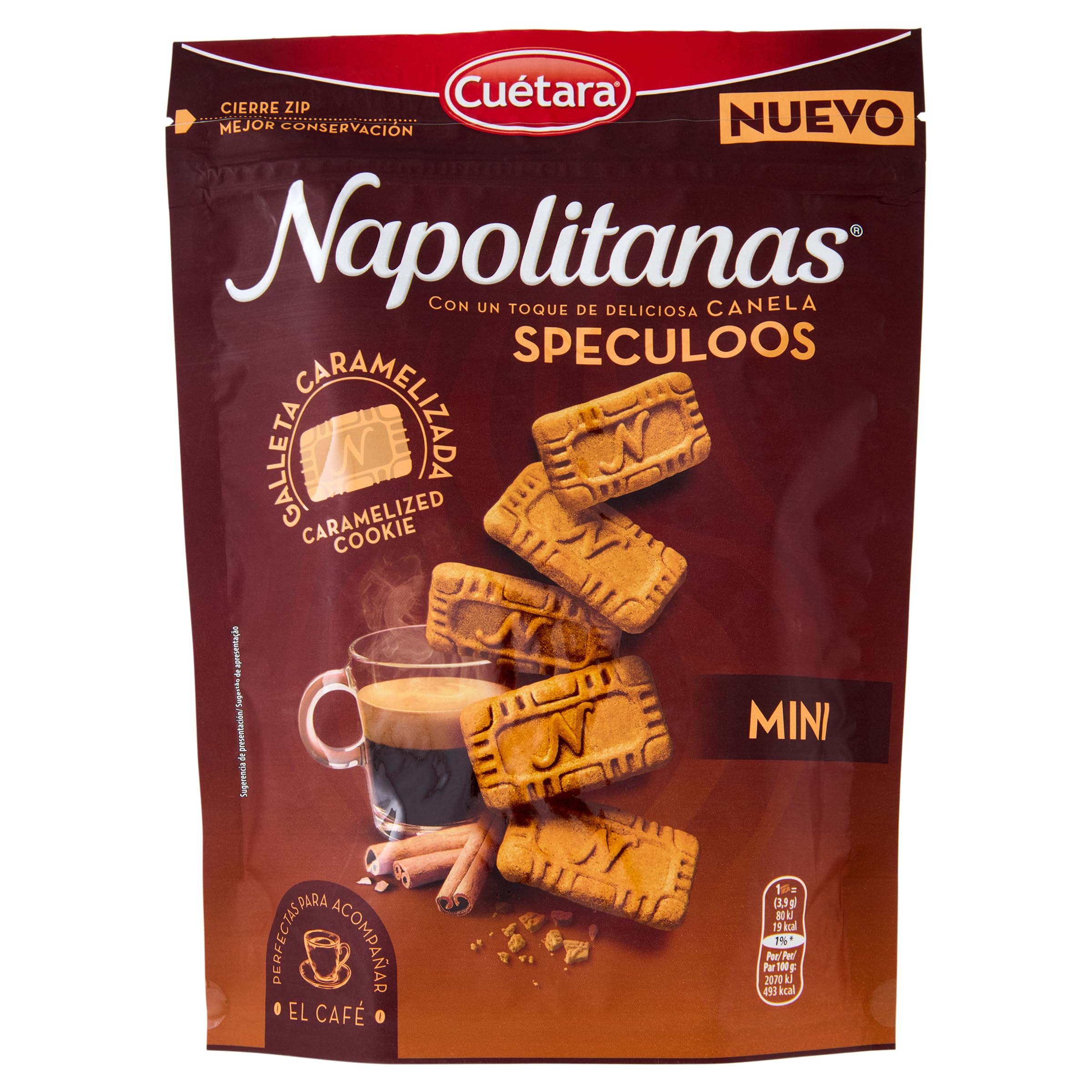 Napolitanas Speculoos 150g