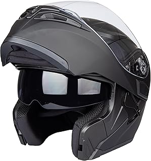Flip-Up Helmet Motorcycle Helmet Dual Visor Sun Shield Flip up Modular Motocross DOT ECE Approved Helmets