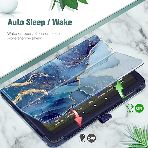 Miniatura 3 de Fintie Funda tipo folio para tableta Tienda Fire HD 8 y Fire HD 8 Plus (se adapta tanto a la 1210 generación, versión 20222020), funda de pie de