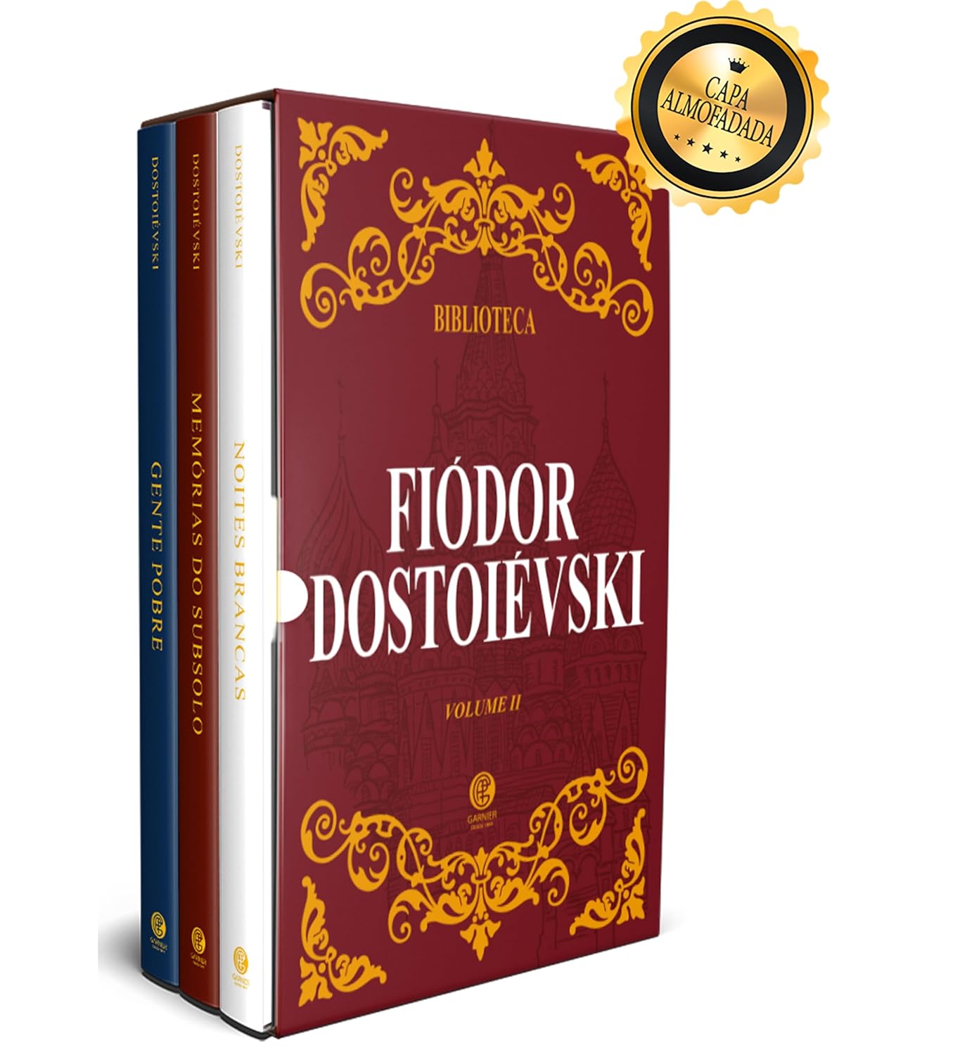Biblioteca Dostoiévski Volume II - Box com 3 Livros - Edição de Luxo ...