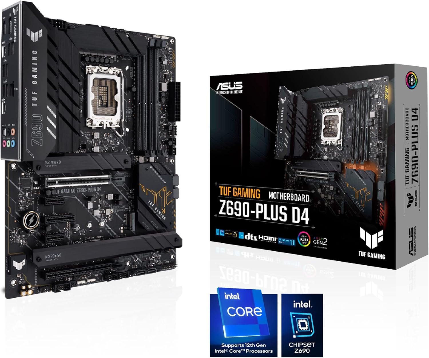 ASUS TUF Gaming Z690-Plus WiFi LGA 1700(Intel12th Gen) ATX Gaming