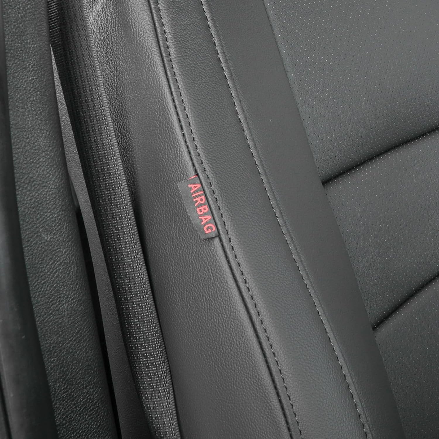 EKR Grand Cherokee Seat Covers for Jeep Grand Cherokee 2011-2021 Limited/Limited X/Laredo/Laredo E/Altitude/North Edition/Overland/High Altitude/Summit,Car Seat Cover Full Set,Leatherette(Black)