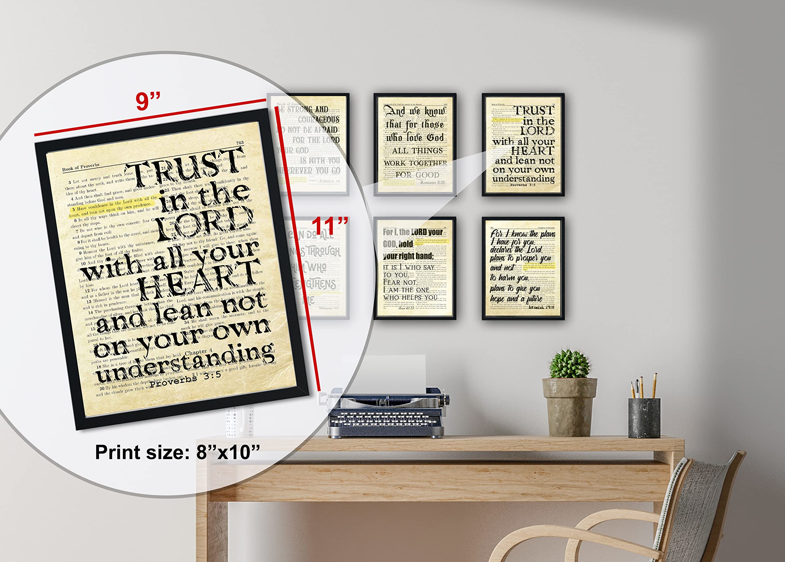 Missionary Scripture Quotes Amazon.com: Bible Verses Wall Decor Art