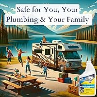 Vista 5 de GET SERIOUS Tratamiento y Desodorizante para Tanque de Retención de Inodoro Químico para Casas Rodantes, Barcos, Cámpers. Funciona Más Rápido que