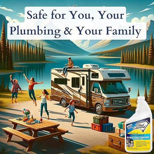 Miniatura 5 de GET SERIOUS Tratamiento y Desodorizante para Tanque de Retención de Inodoro Químico para Casas Rodantes, Barcos, Cámpers. Funciona Más Rápido que