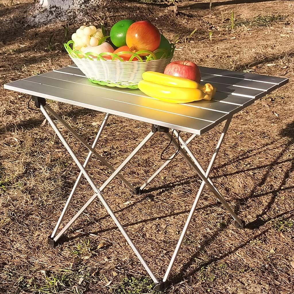Camp Table, Portable Folding Camping with Carry Bag for Outdoor, Fishing & Picnic