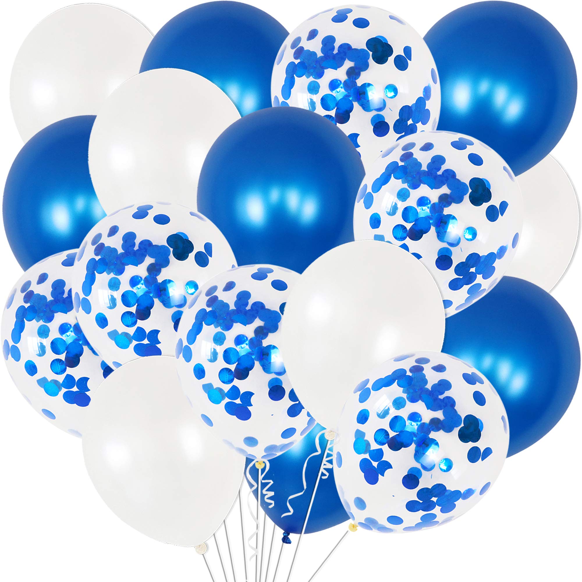 Buy KatchOn Navy Blue and White Balloons Decoration 30 Pack Blue