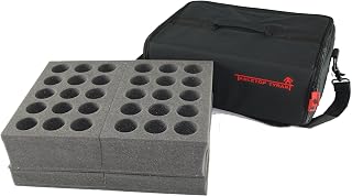 Tabletop Tyrant Kingmaker Figure Case with Storage Foam (40mm Circles (Holds 30))