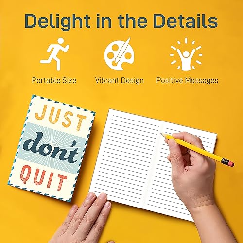 Miniatura 10 de S&O - Juego de mini cuadernos a granel con figuras históricas inspiradoras, 24 cuadernos inspiradores para niños, mini bloc de notas a granel, mini