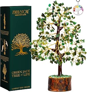 Green Jade Tree of Life Decor