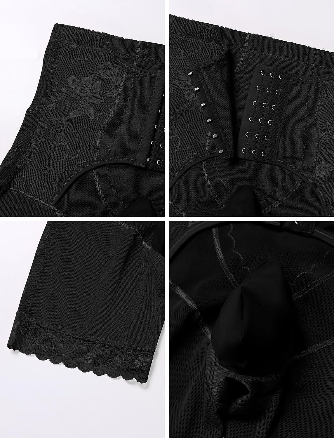 FYMNSI Men's Shapewear Tummy Control Boxer Brief Shorts High Waist Trainer Compression Underwear Body Shaper Sissy Panties