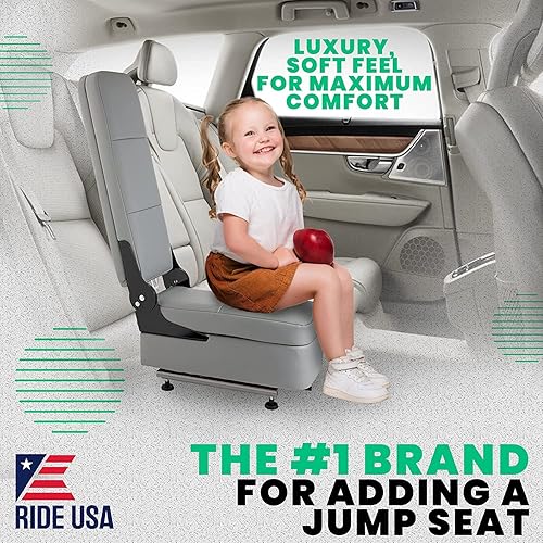 Miniatura 4 de Ride USA - Asiento de salto de segunda fila de 8 pulgadas compatible con Toyota Sienna 2021 -2023