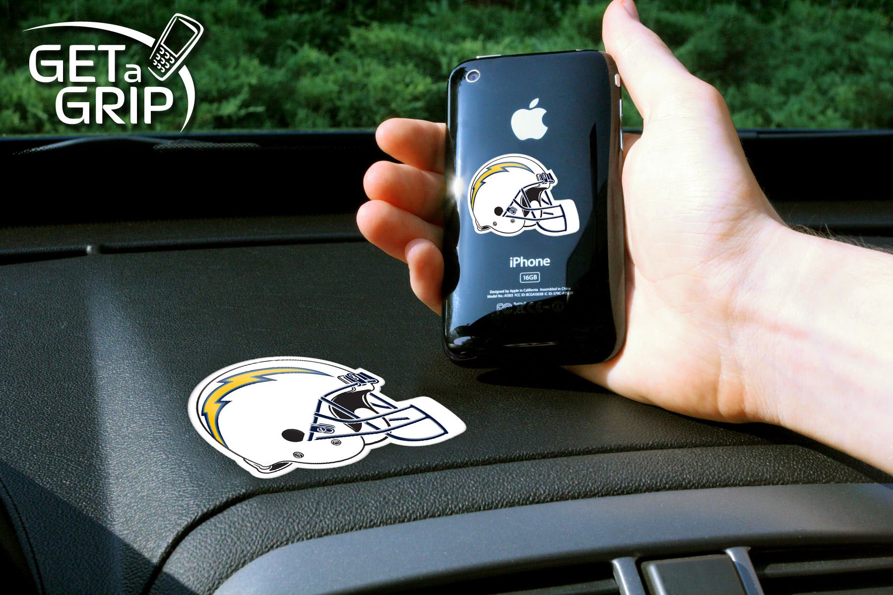 Get A Grip 11152 NFL San Diego Chargers Polymer Anti-Slip Phone Grip