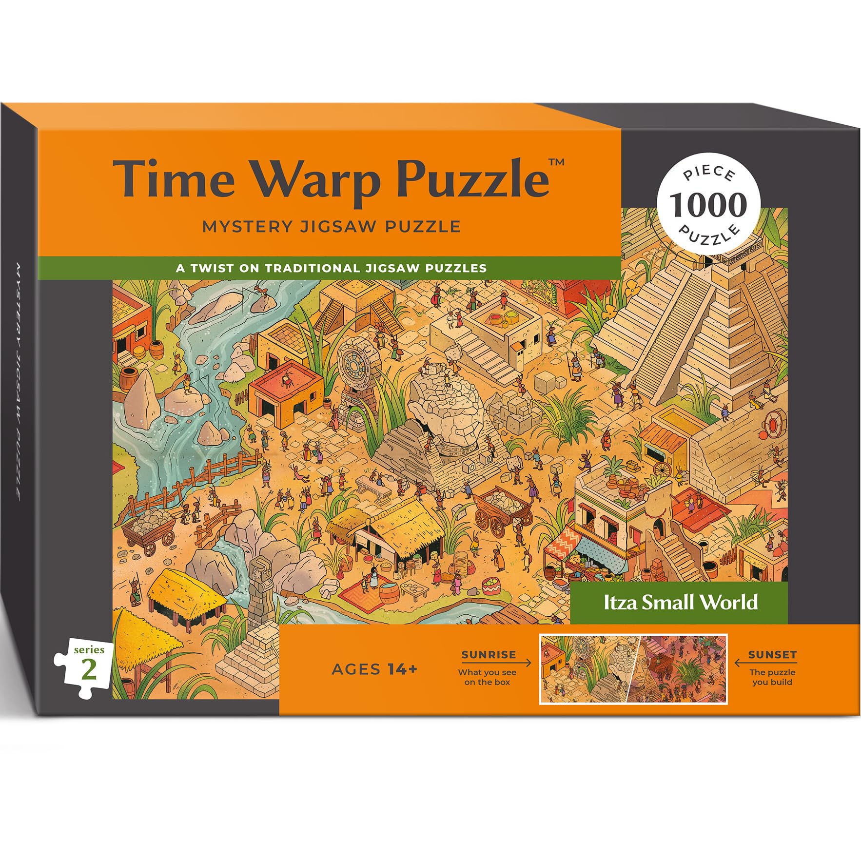 Peter Motz ジグソーパズル 1500ピース 未開封 Amazon | タイムワープパズル - Itza Small World - 1000ピース