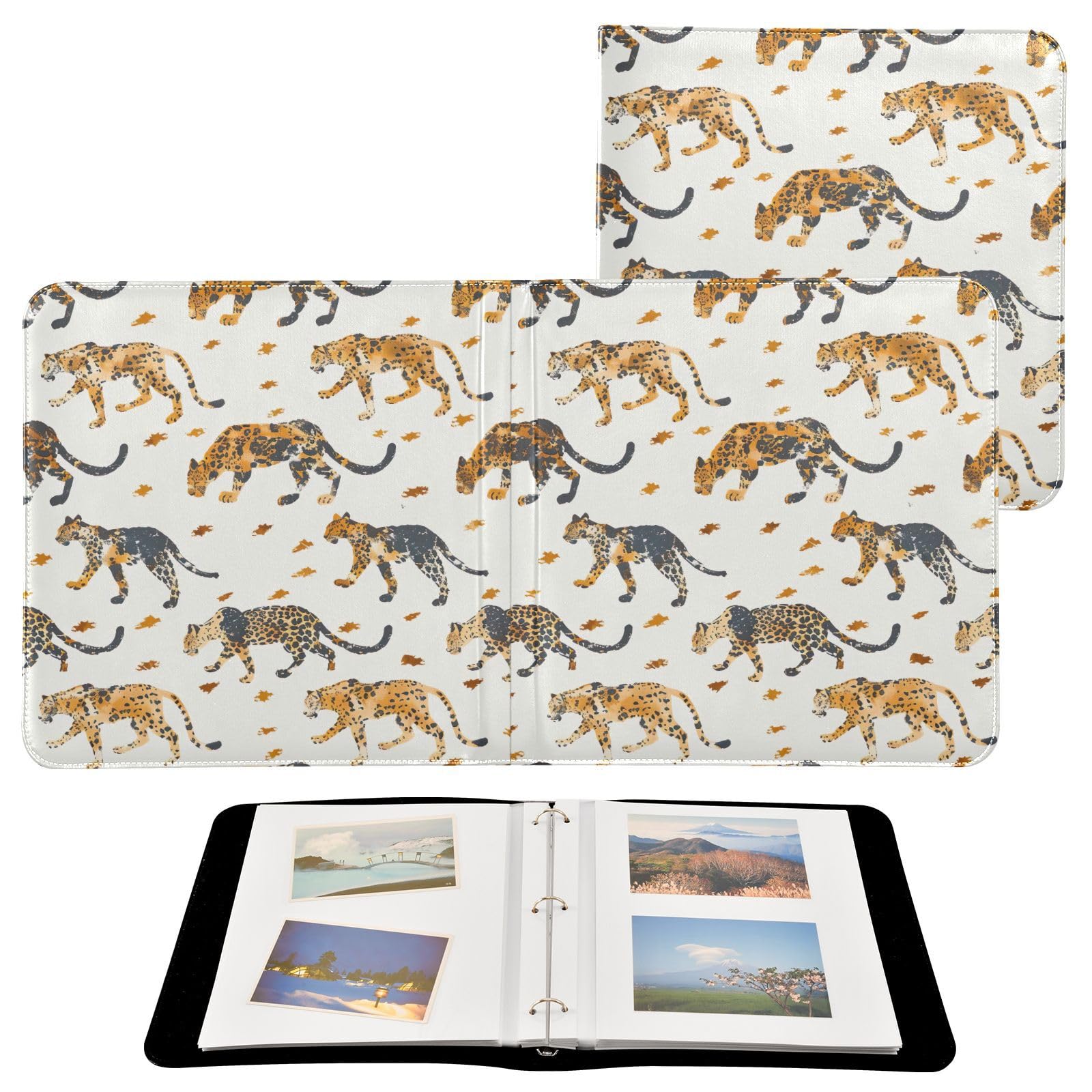 デザインペーパー Hidden wonderland60 BV Notebook Leopard - The Websters
