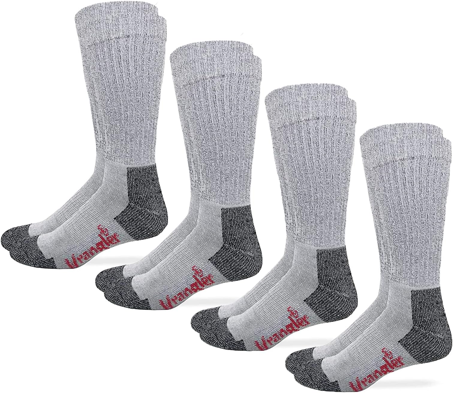 mens Riggs Workwear Over the Calf Work Boot Socks 4 Pair Pack