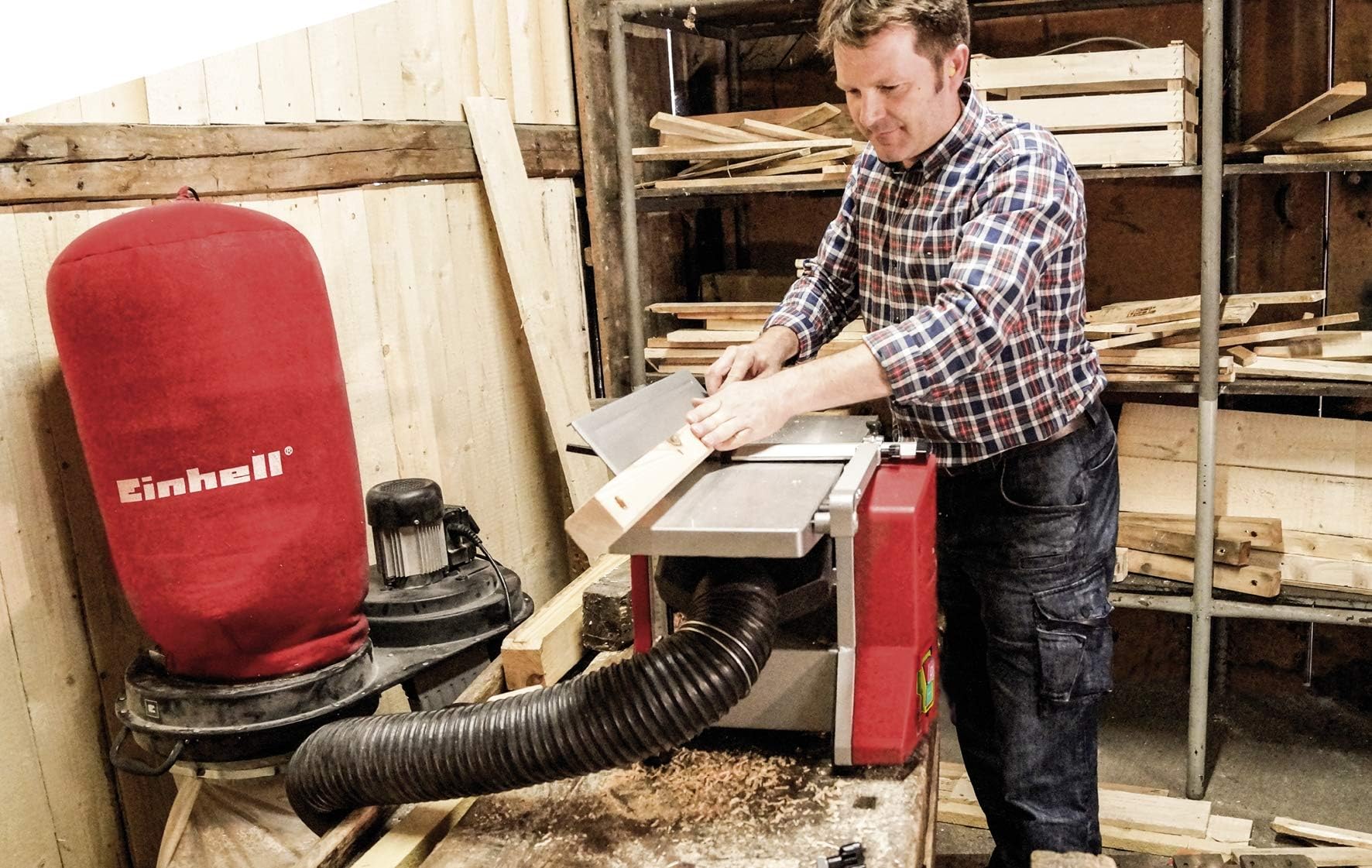 kwb by Einhell kit di ferri di ricambio (per pialla TC-SP 204 Einhell, ferri TCT reversibili, 2 unità)