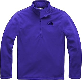 north face men's 100 glacier quarter zip fleece pullover