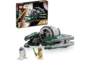 LEGO Star WarsYoda's Jedi Starfighter: Buildable Ship, Yoda, and R2-D2 Figures