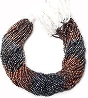 Vista 28 de Cuentas redondas sueltas al por mayor, hilo de cuentas de malaquita de 0.079 in, cuentas sueltas curativas de 12.5 pulgadas (AMB-5381)