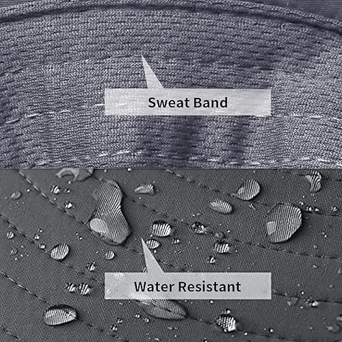 Miniatura 3 de Sombreros de sol para hombres y mujeres, sombrero de pesca UPF 50+ transpirable de ala ancha de verano con protección UV