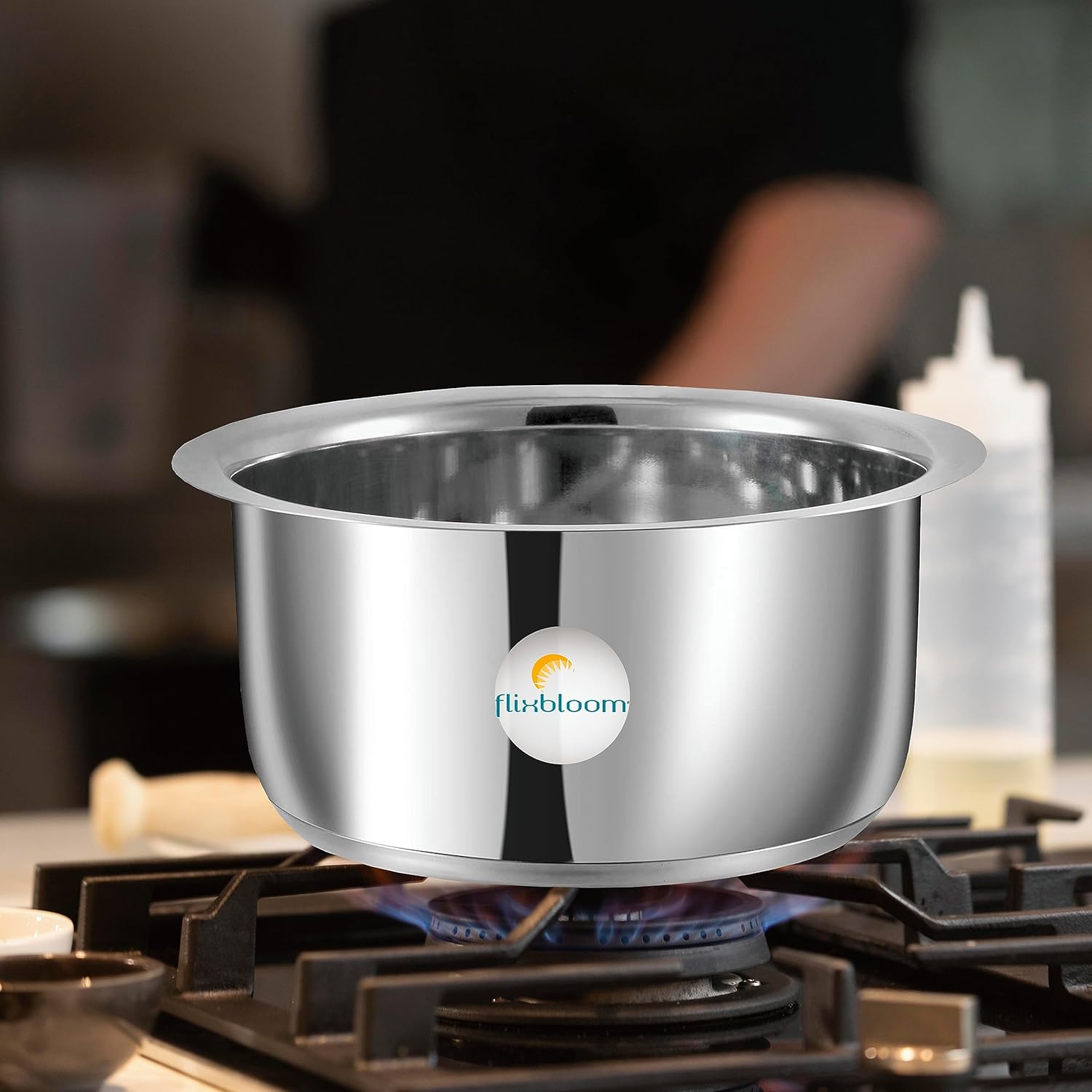 Buy Flixbloom Stainless Steel Induction & Stovetop Compatible Cookware