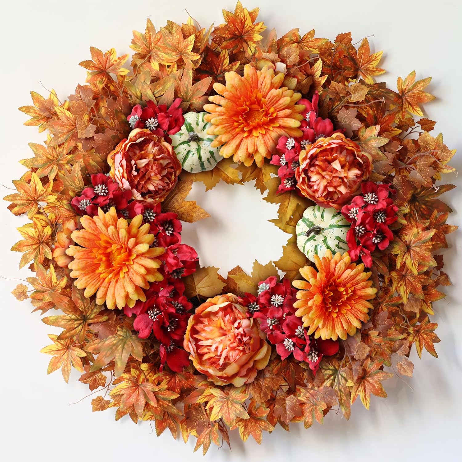 26″ Fall Wreath for Front...