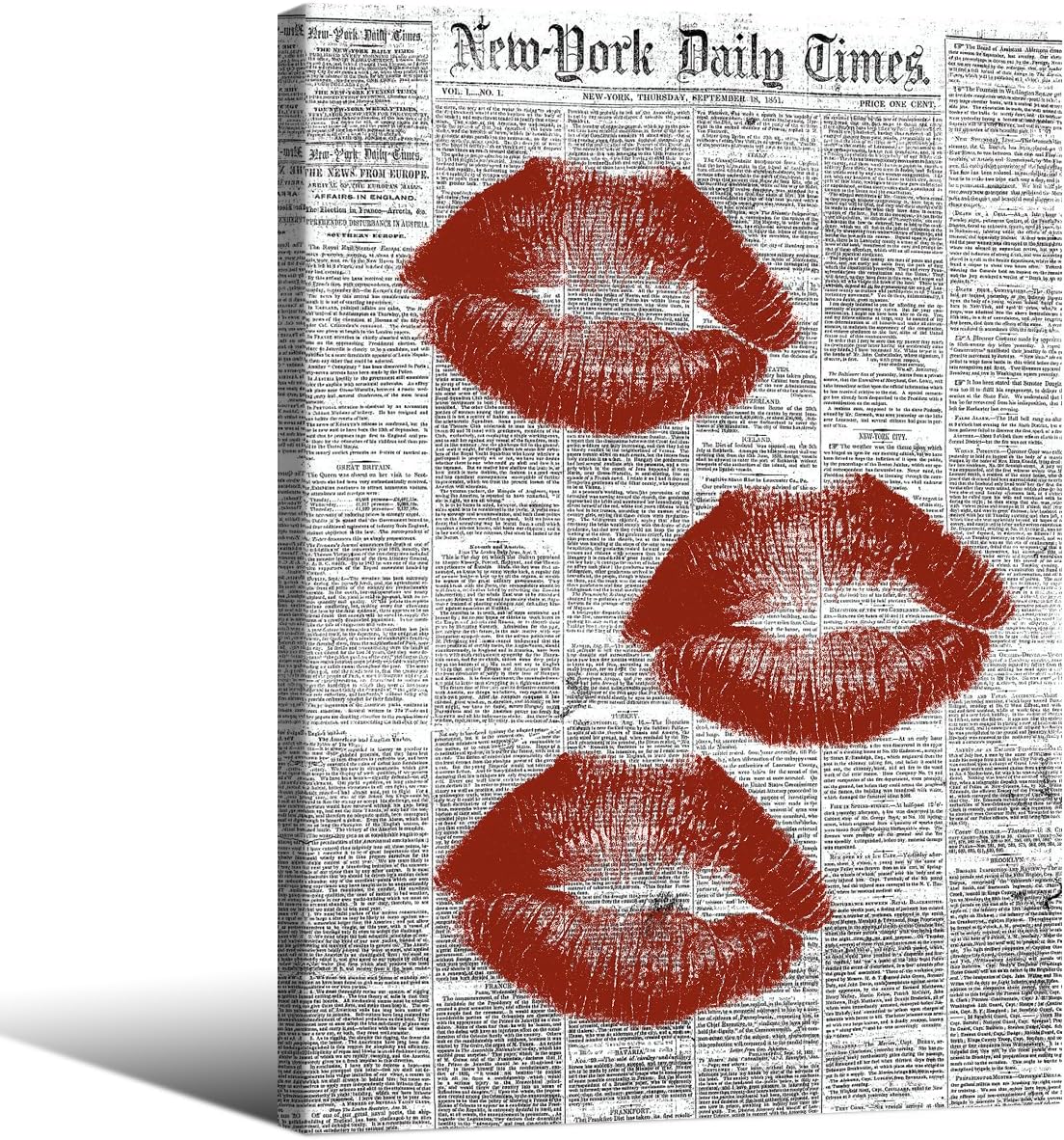 Haitunone Funny Bathroom Newspaper Poster Funky Black and White Aesthetic Wall Art Clothing Optional Fun Quotes Canvas Prints for Toilet Lavatory Wall Decor 12X16 inch Unframed