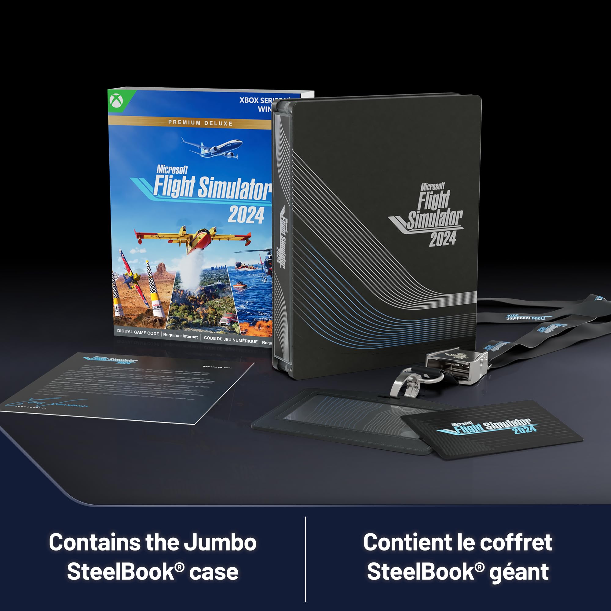 Microsoft Flight Simulator 2024 – Premium Deluxe SteelBook