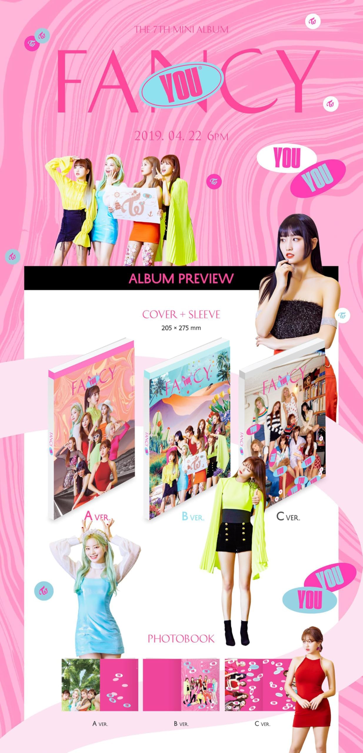 #TWICE Fancy アルバム TWICE FANCY ファンシー アルバム 公式 - メルカリ