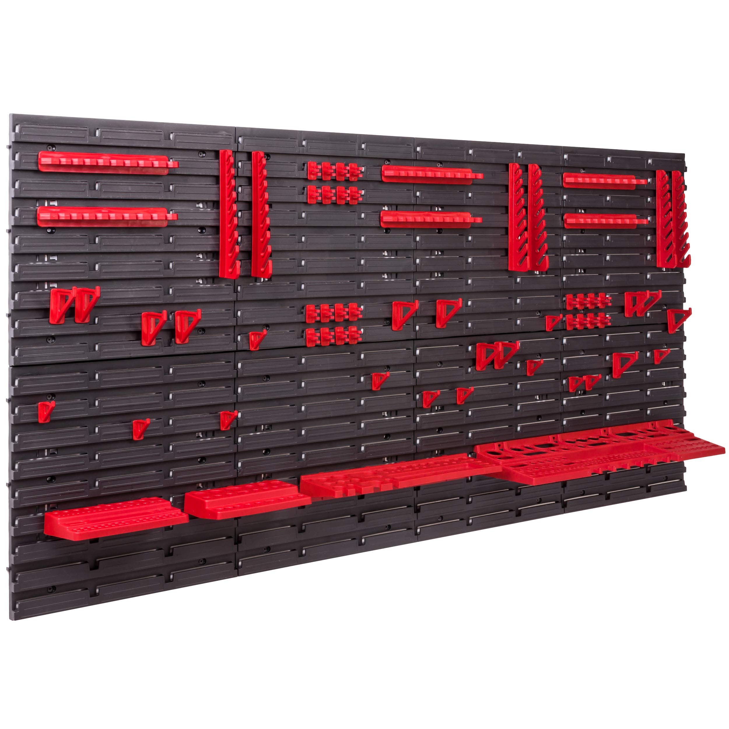 Storage System Wall Shelf 158 X 78 Cm, Tool Holder, Pusher Shelf - View #2