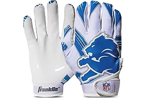 Detroit Lions Youth Football Receiver Gloves: Elevate Your Young Gridiron Star's Game