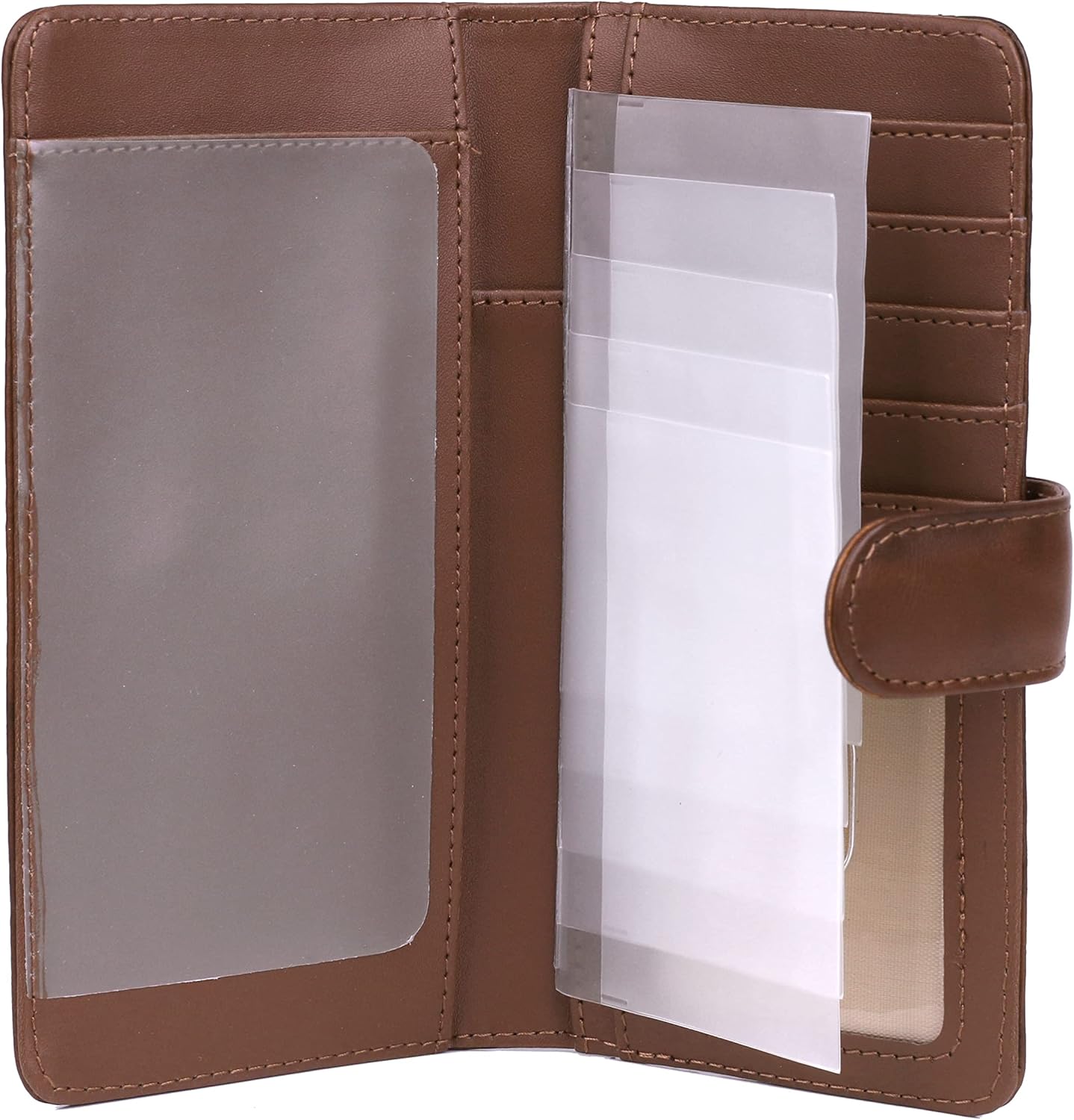 Julia Buxton Heiress Pik-Me-Up® Checkbook Keeper Mahogany - Image 4