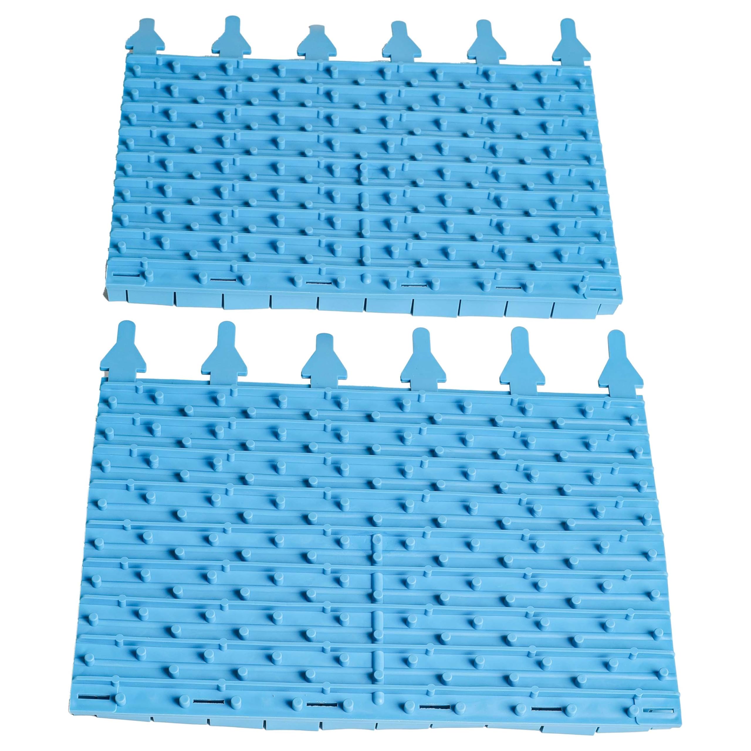 vhbw 2X Cepillo Compatible con Zodiac Voyager, Sweepy Free, Indigo Robot, Aspirador de Piscina - De Caucho, 30,5 x 24,4 x 5,8 cm