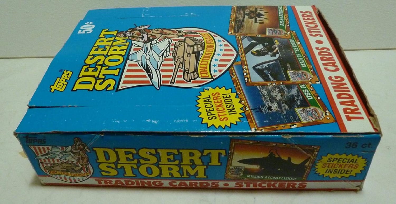 2 Unopened Packs Victory Series Desert Storm Cards Sports