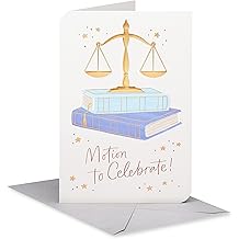 American Greetings Law School Graduation Card (Great Achievement)
