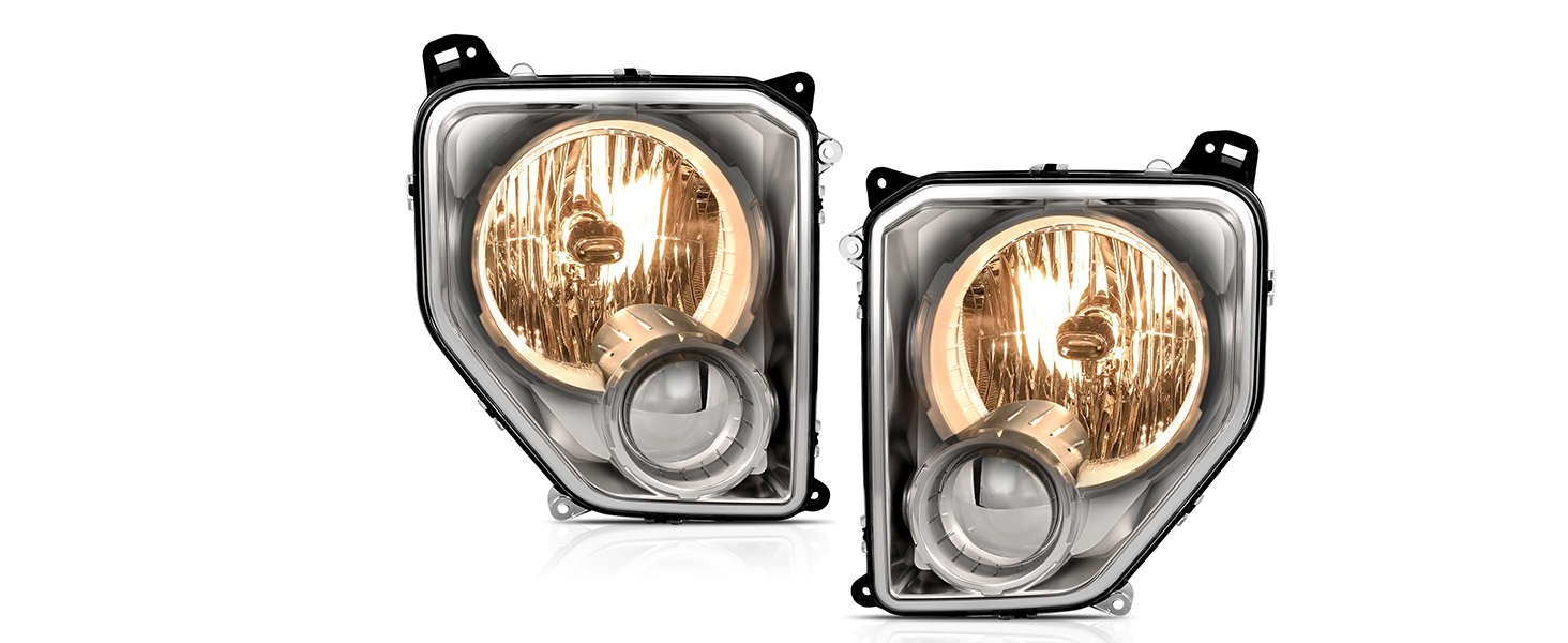 Amazon.com: HECASA Headlight W/O Fog Light Compatible with 08-12