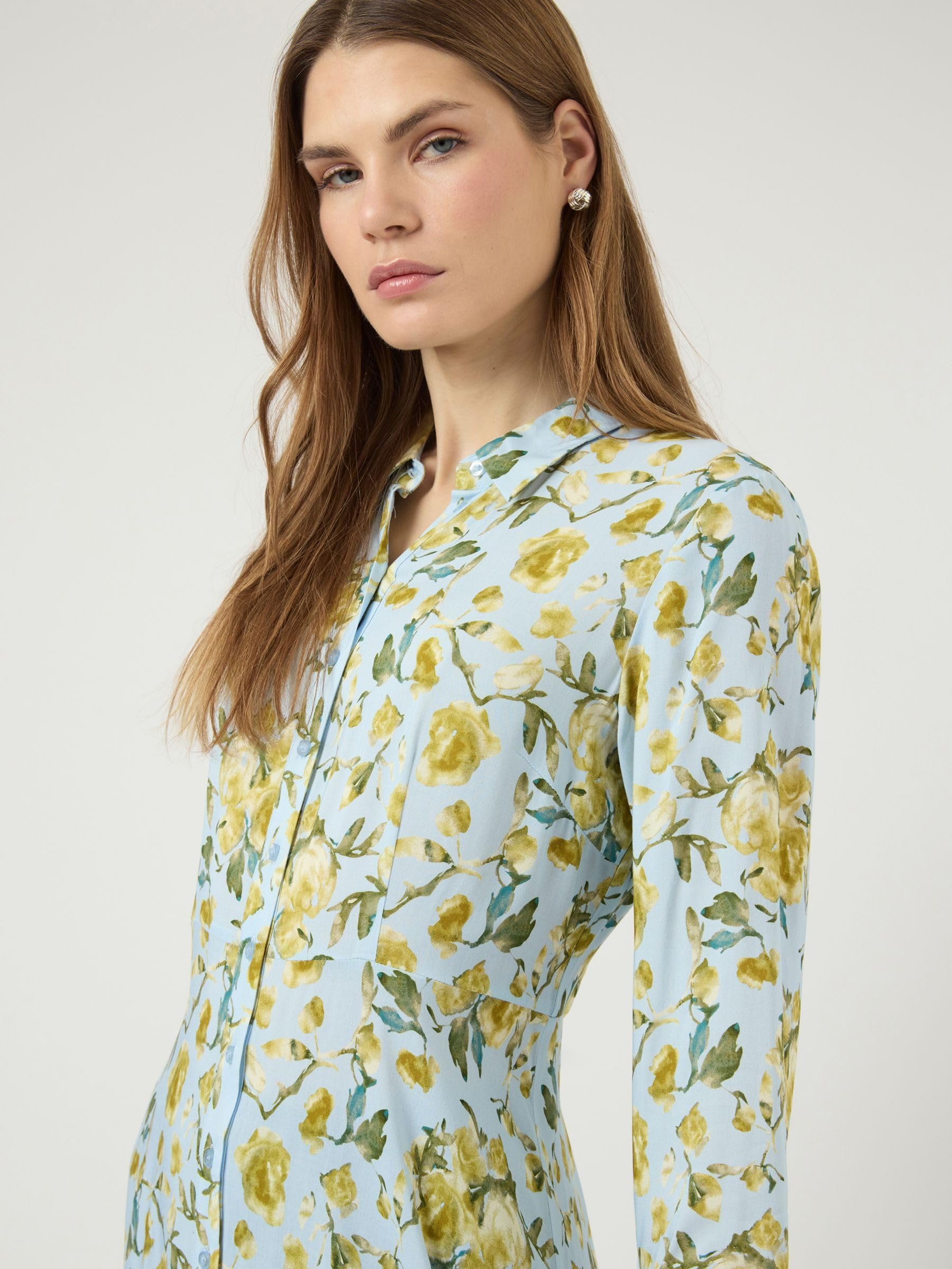 Yas Yassavanna Long Shirt Dress S. Noos Yassavanna - Abito Lungo S. Noos Donna (Pacco da 1)