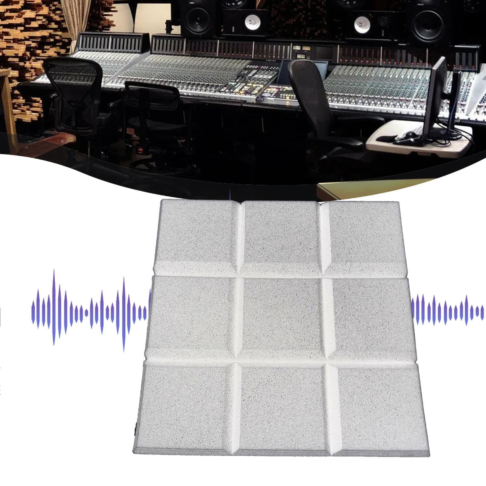 Pannelli Fonoassorbenti Coperta Insonorizzante Ad Alta Densità | Pannelli Fonoassorbenti per Studio per Studio Registrazione Home Theater Musica e Sala Riunioni