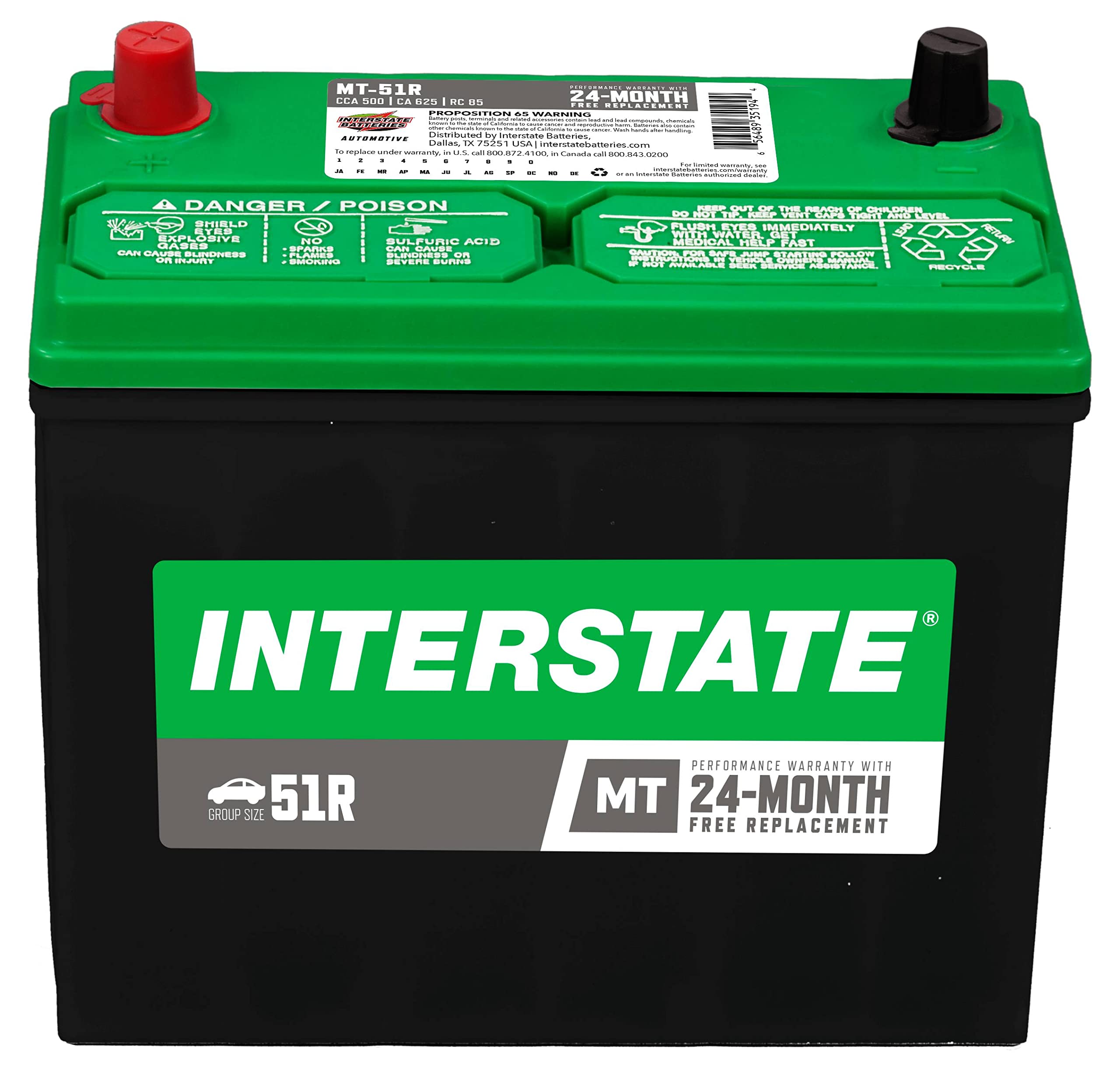 Interstate Batteries Group 51R Car Battery Replacement