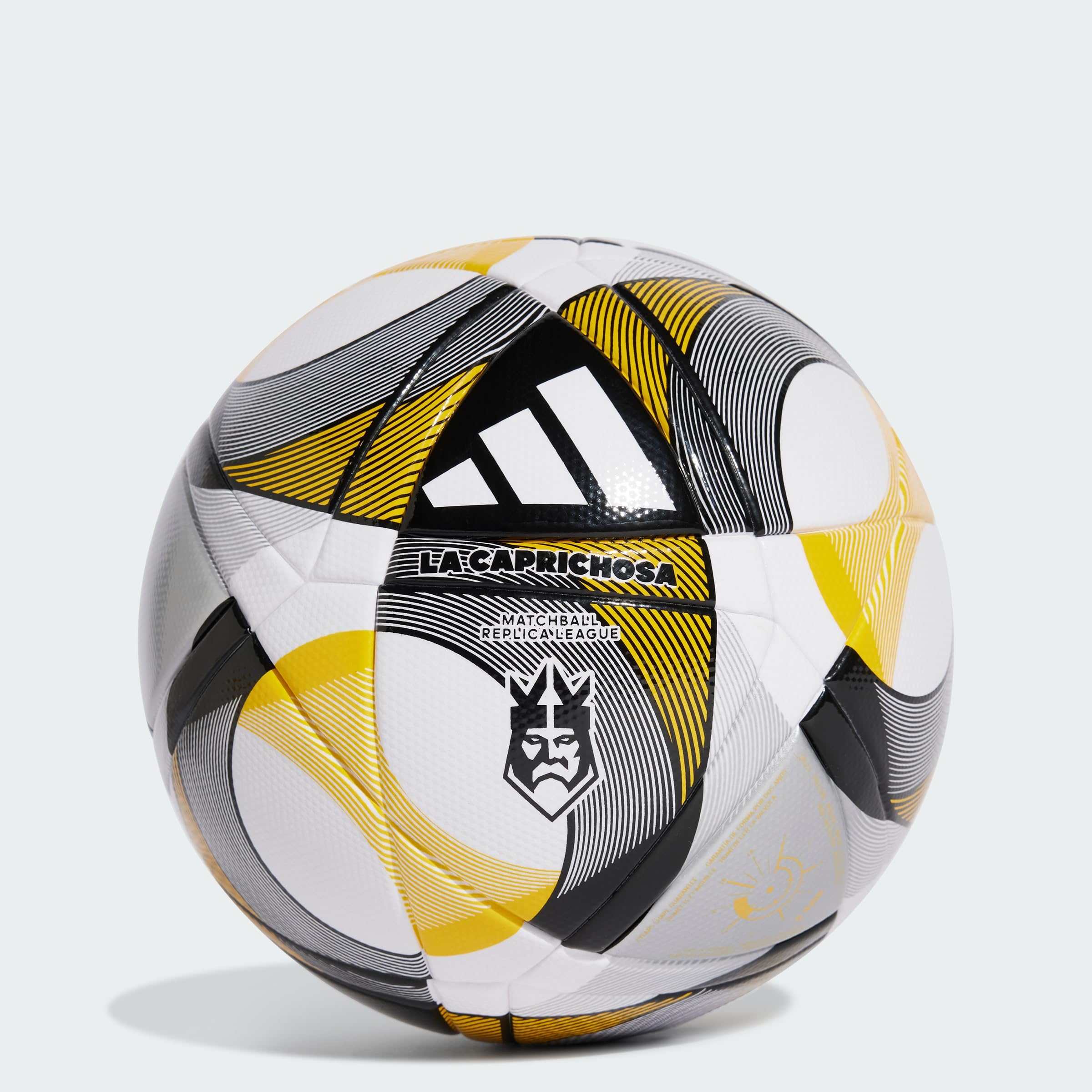adidas Kings League La Caprichosa - Pelota de goma natural, color blanco