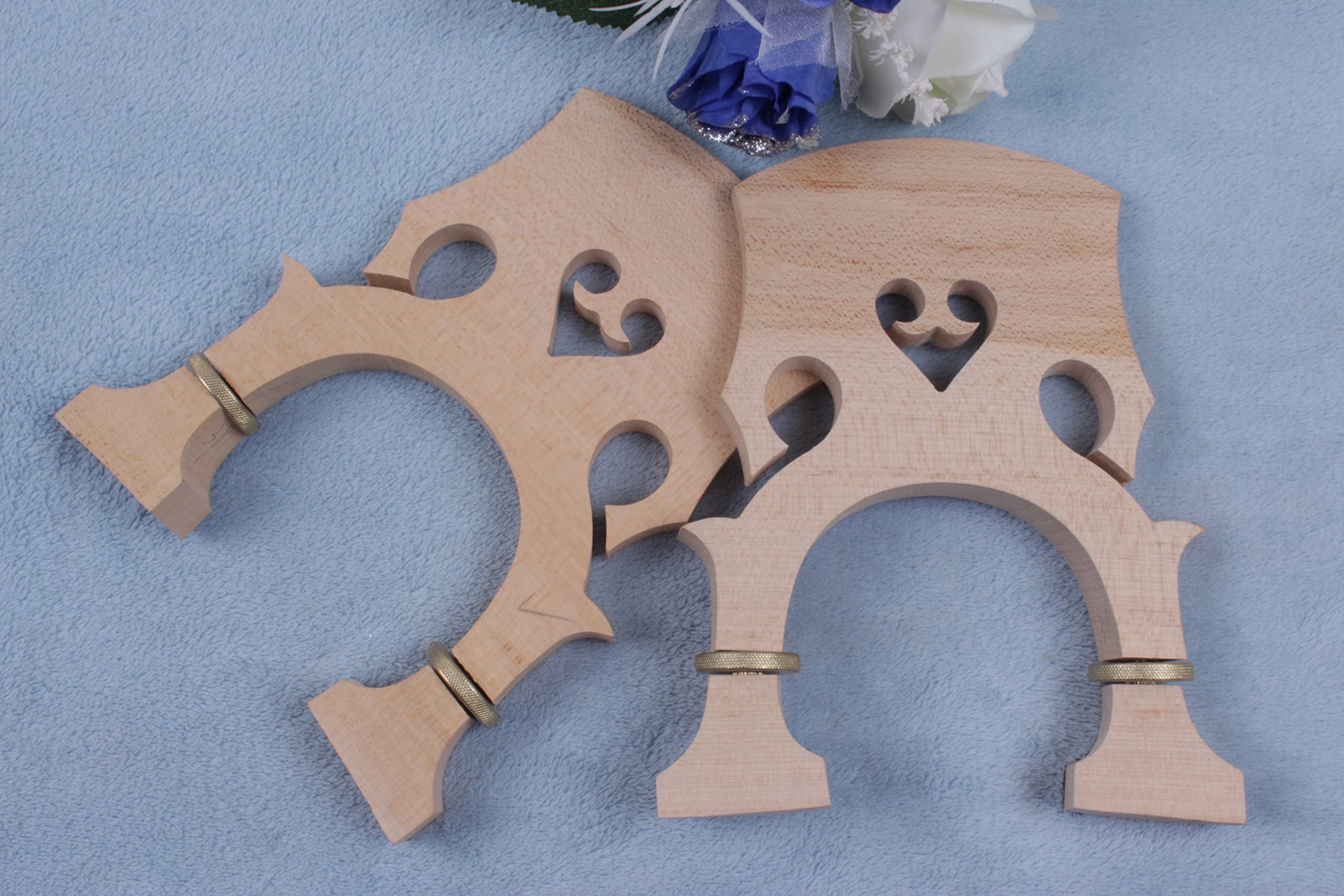 TUOREN 3/4 Size Double Bass Bridge Fingerboard Template