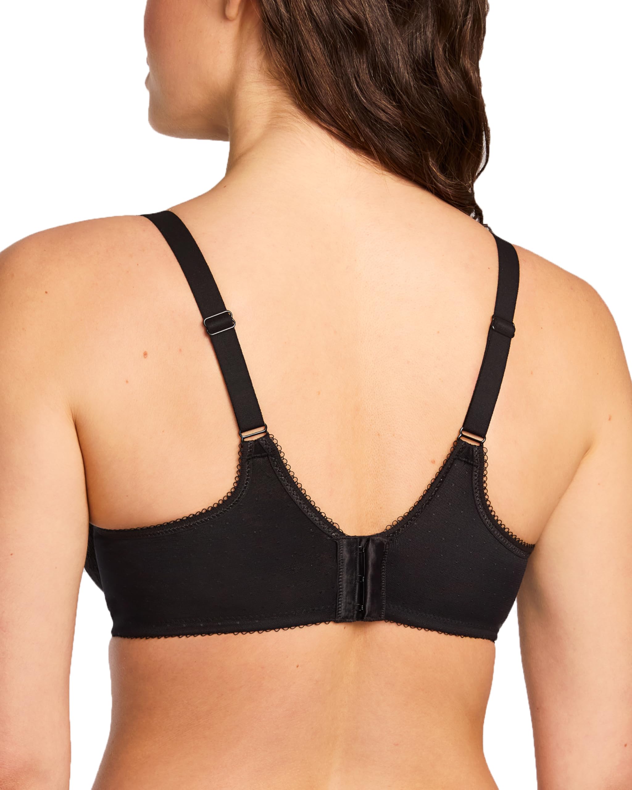 Wacoal Womens Retro Chic Lightly Padded Full Coverage Underwire Bra 853186 product thumbnail 3